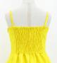 Hula Kids Shantung Dress with Plumeria Print / Luxury Collection / Yellow / Jp77ye