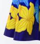 Hula Kids Midi Dress with Hibiscus Print / Luxury Collection / Blue / Jp80bl