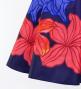 Hula Kids Midi Dress with Hibiscus Print / Luxury Collection / Purple / Jp80pu