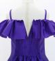 Hula Kids Midi Dress with Hibiscus Print / Luxury Collection / Purple / Jp80pu