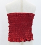 Hula Kids Drape Blouse with Shantung Keiki / Dark Red 2 / Jp83drd2