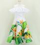 Hula Kids Midi Dress with Strelitzia Print / Luxury Collection / White / Jp85wh