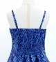 Hula Kids Shantung Dress with Kahiko&Moana Print / Luxury Collection / Blue / Jp89bl