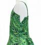 Hula Kids Shantung Dress with Kahiko&Moana Print / Luxury Collection / Green / Jp89gr