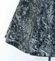 Hula Kids Shantung Dress with Kahiko&Moana Print / Luxury Collection / Gray / Jp89gy