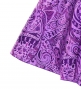 Hula Kids Shantung Dress with Kahiko&Moana Print / Luxury Collection / Purple / Jp89pu
