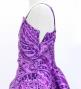 Hula Kids Shantung Dress with Kahiko&Moana Print / Luxury Collection / Purple / Jp89pu