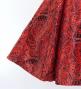 Hula Kids Shantung Dress with Kahiko&Moana Print / Luxury Collection / Red / Jp89rd