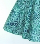 Hula Kids Shantung Dress with Kahiko&Moana Print / Luxury Collection / Turquoise Blue / Jp89tbl
