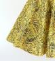 Hula Kids Shantung Dress with Kahiko&Moana Print / Luxury Collection / Yellow / Jp89ye