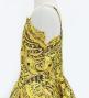 Hula Kids Shantung Dress with Kahiko&Moana Print / Luxury Collection / Yellow / Jp89ye
