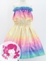 Hula Keiki Shantung Set-Up with Gradation Print / Luxury Collection / Jp90-7