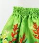 Hula Kids Shantung Pa'u Skirt with Torch Ginger & Heliconia Print / Luxury Collection / Jp92-3
