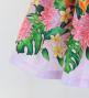 Hula Kids Shantung Pa'u Skirt with Torch Ginger & Heliconia Print / Luxury Collection / Jp92-5