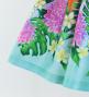 Hula Kids Shantung Pa'u Skirt with Torch Ginger & Heliconia Print / Luxury Collection / Jp92-6