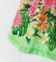 Hula Kids Shantung Pa'u Skirt with Torch Ginger & Heliconia Print / Luxury Collection / Jp92-7