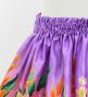 Hula Kids Shantung Pa'u Skirt with Torch Ginger & Heliconia Print / Luxury Collection / Jp92-7