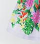 Hula Kids Shantung Pa'u Skirt with Torch Ginger & Heliconia Print / Luxury Collection / Jp92-8