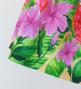 Hula Kids Shantung Pa'u Skirt with Hibiscus Print / Luxury Collection / Jp93-4