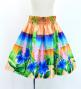 Hula Kids Shantung Pa'u Skirt with Hibiscus Print / Luxury Collection / Jp93-5