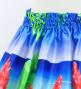 Hula Kids Shantung Pa'u Skirt with Hibiscus Print / Luxury Collection / Jp93-6