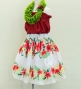 Hula Kids Shantung Pa'u Skirt with Hibiscus Print / Luxury Collection / Jp94be