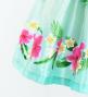 Hula Kids Shantung Pa'u Skirt with Hibiscus Print / Luxury Collection / Jp94lbl