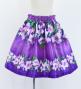 Hula Kids Shantung Pa'u Skirt with Hibiscus Print / Luxury Collection / Jp94pu