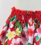 Hula Kids Shantung Pa'u Skirt with Hibiscus Print / Luxury Collection / Jp94rd