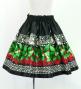 Hula Kids Shantung Pa'u Skirt with Hula girl Print / Luxury Collection / Jp95bk