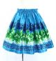 Hula Kids Shantung Pa'u Skirt with Hula girl Print / Luxury Collection / Jp95lbl
