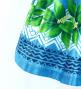 Hula Kids Shantung Pa'u Skirt with Hula girl Print / Luxury Collection / Jp95lbl