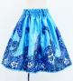 Hula Kids Shantung Pa'u Skirt with Kahiko Print / Luxury Collection / Jp96lbl