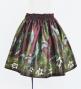 Hula Kids Shantung Pa'u Skirt with Kahiko Print / Luxury Collection / Jp96br