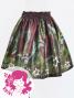 Hula Kids Shantung Pa'u Skirt with Kahiko Print / Luxury Collection / Jp96br
