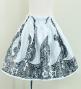 Hula Kids Shantung Pa'u Skirt with Kahiko Print / Luxury Collection / Jp96wh