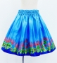 Hula Kids Shantung Pa'u Skirt with Lehua Print / Luxury Collection / Jp97bl