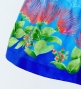 Hula Kids Shantung Pa'u Skirt with Lehua Print / Luxury Collection / Jp97bl