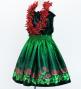 Hula Kids Shantung Pa'u Skirt with Lehua Print / Luxury Collection / Jp97gr