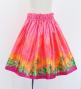 Hula Kids Shantung Pa'u Skirt with Lehua Print / Luxury Collection / Jp97pi