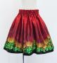 Hula Kids Shantung Pa'u Skirt with Lehua Print / Luxury Collection / Jp97rd