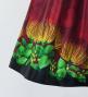 Hula Kids Shantung Pa'u Skirt with Lehua Print / Luxury Collection / Jp97rd