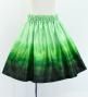 Hula Kids Shantung Pa'u Skirt with Gradation Print / Luxury Collection / Jp98-5