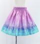 Hula Kids Shantung Pa'u Skirt with Gradation Print / Luxury Collection / Jp98-8