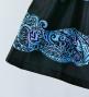Hula Kids Shantung Pa'u Skirt with Kahiko Print / Luxury Collection / Jp99bk
