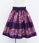 Hula Kids Shantung Pa'u Skirt with Kahiko Print / Luxury Collection / Jp99pu