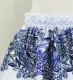 Hula Kids Shantung Pa'u Skirt with Kahiko Print / Luxury Collection / Jp99whbl