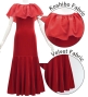 Kids Custom Long Multi Way Dress with Velvet & Koshibo/ JC138-mix