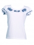 Hula T-shirt / Frilled Sleeve with Tiare embroidery / GKD2blw