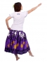 Hula T-shirt / Frilled Sleeve with Tiare embroidery / GKD2blw